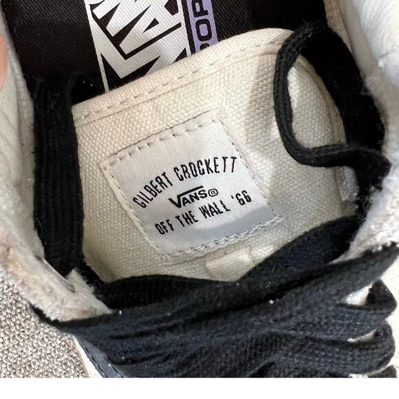 Vans Gilbert Crockett Marshmallow Gum Skate Shoes Men's 8 rare & discontinued - Picture 10 of 13